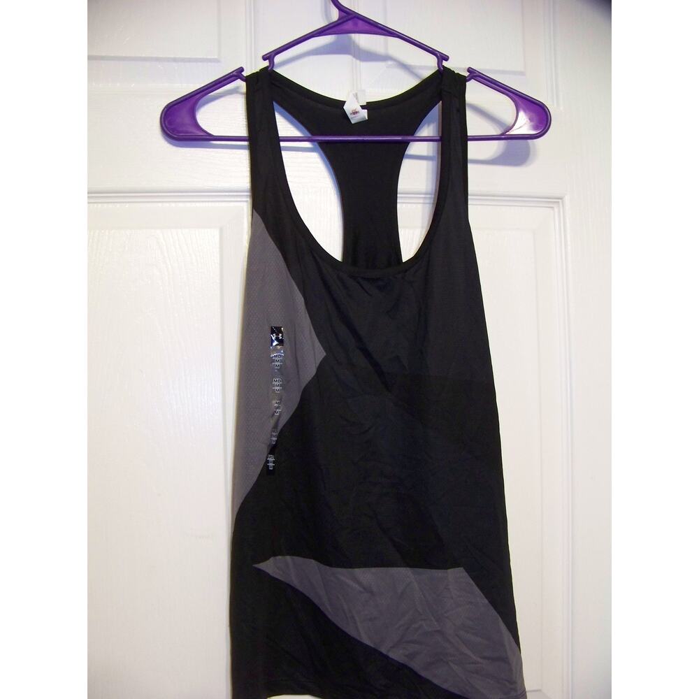 UNDER ARMOUR HEAT GEAR Women's Racer Tank Top Size M